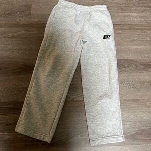 Nike Kids Light Gray Joggers size 7